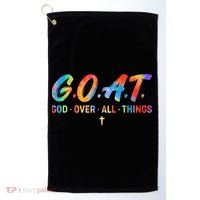 Goat God Over All Things Golf Towel thumb 0