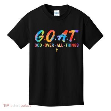 Goat God Over All Things Kids T-Shirt