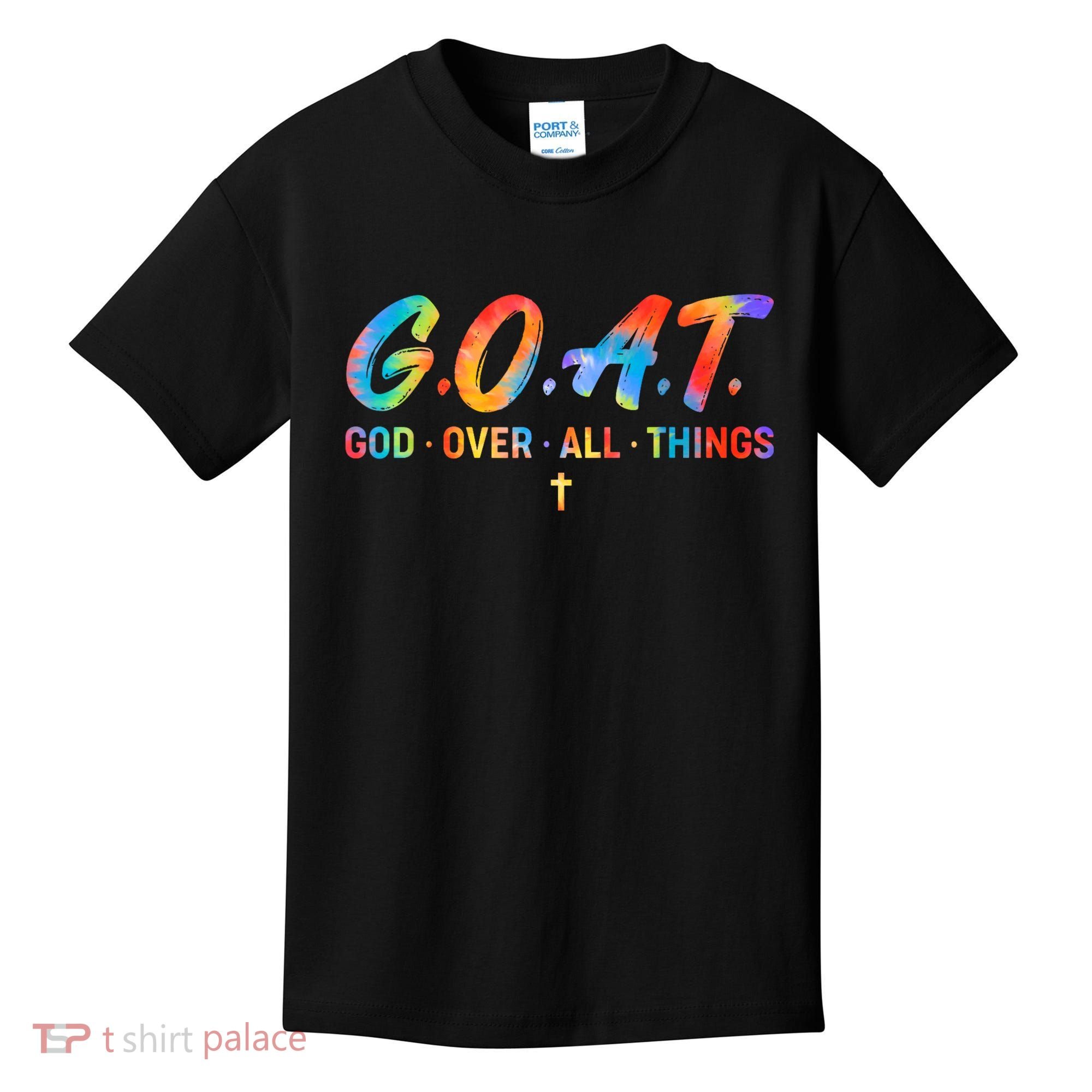 Goat God Over All Things Kids T-Shirt