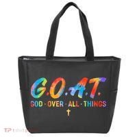 Goat God Over All Things Tote Bag thumb 0