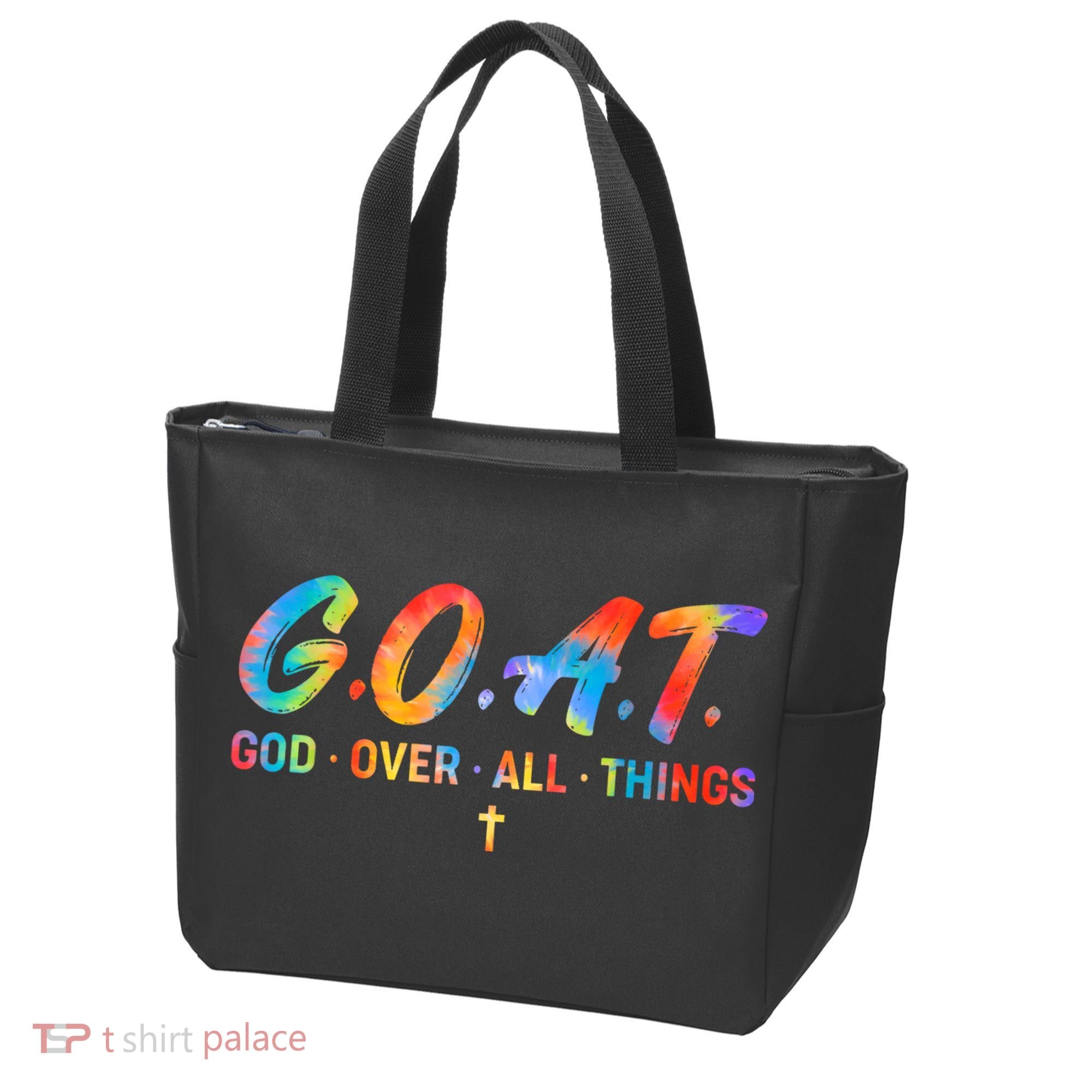 Goat God Over All Things Tote Bag