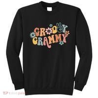 Groovy Grammy One Thankful Grammy Thanksgiving Christmas Sweatshirt thumb 0