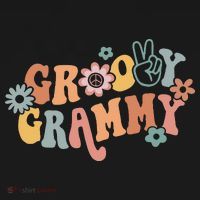 Groovy Grammy One Thankful Grammy Thanksgiving Christmas Women's Hoodie thumb 2