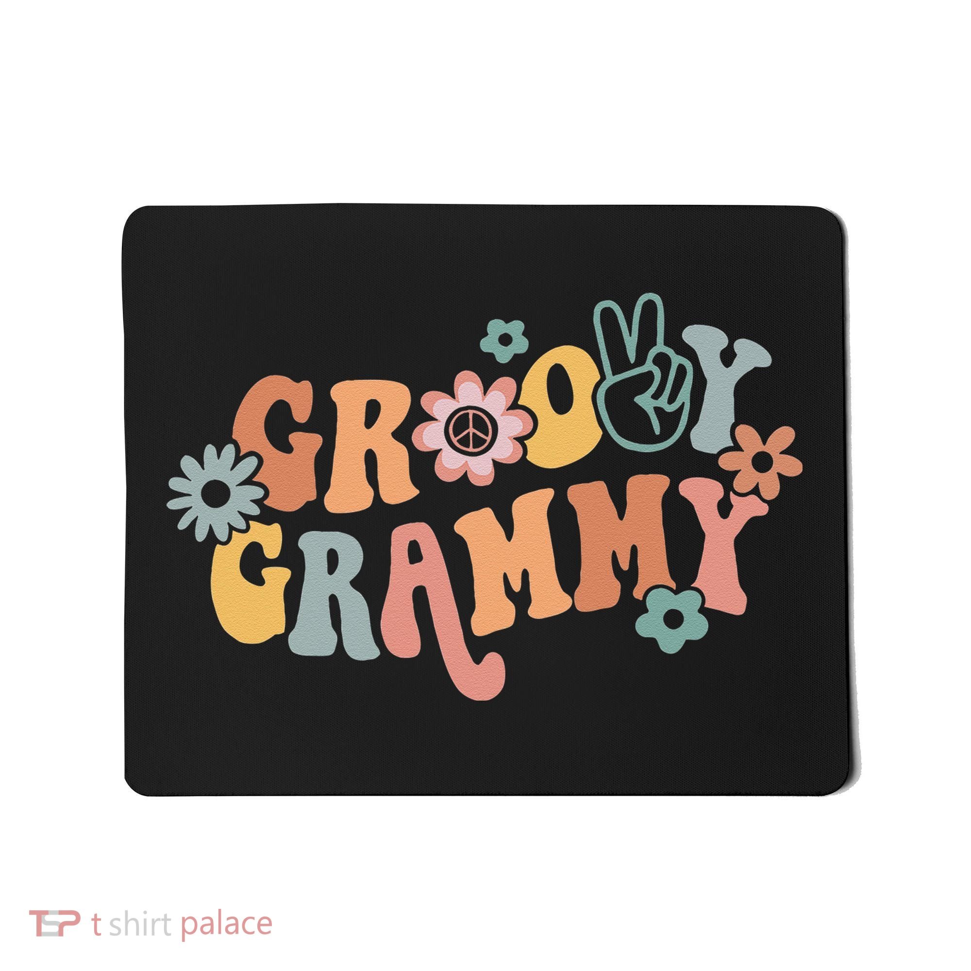 Groovy Grammy One Thankful Grammy Thanksgiving Christmas Mousepad