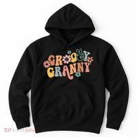 Groovy Granny One Thankful Granny Thanksgiving Christmas Hoodie thumb 0