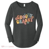 Groovy Granny One Thankful Granny Thanksgiving Christmas Women's Perfect Tri Tunic Long Sleeve Shirt thumb 0