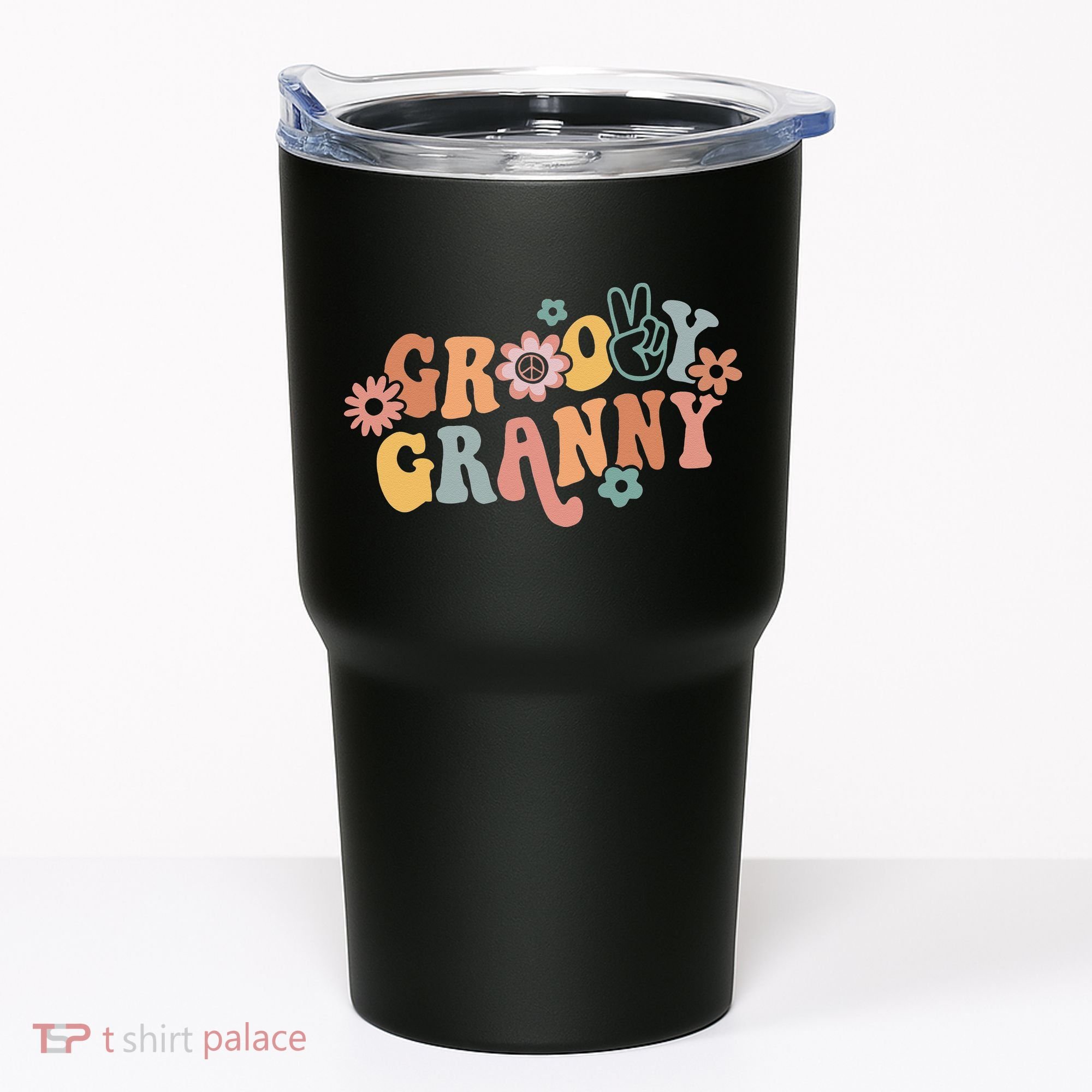Groovy Granny One Thankful Granny Thanksgiving Christmas Tumbler