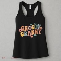 Groovy Granny One Thankful Granny Thanksgiving Christmas Women's Tank Top thumb 3