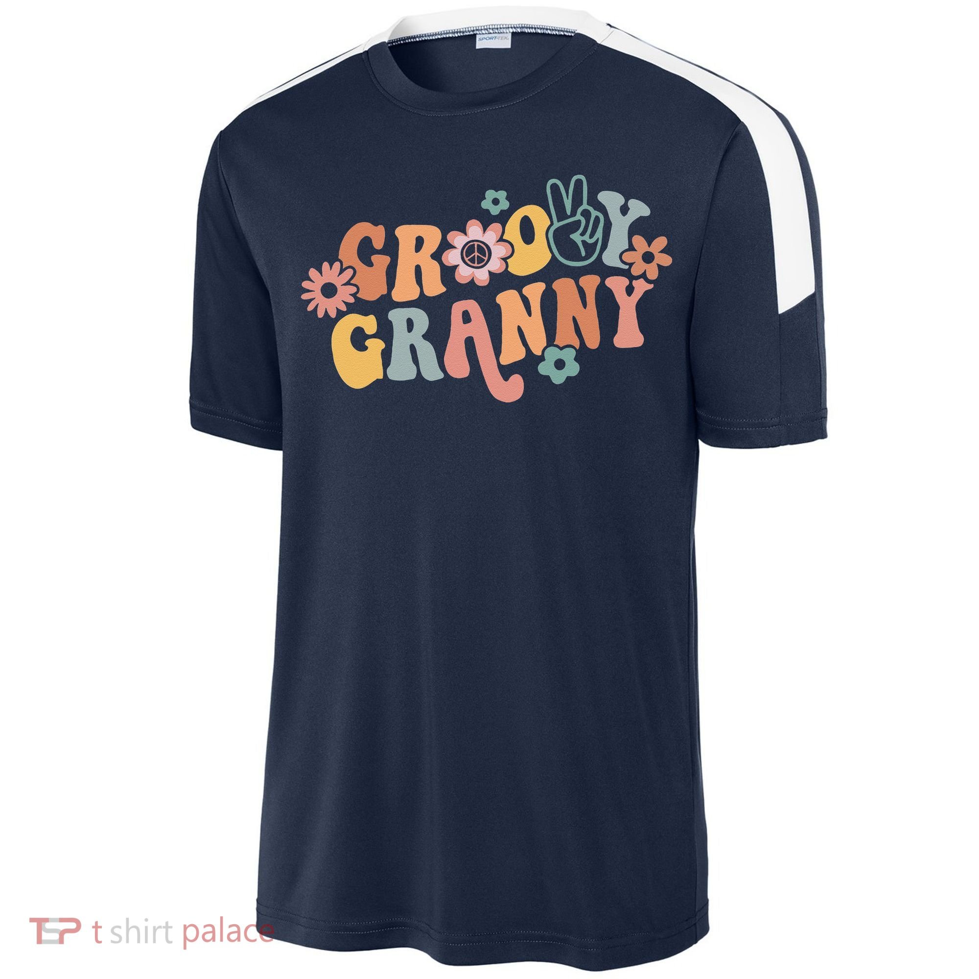 Groovy Granny One Thankful Granny Thanksgiving Christmas Sport-Tek Competitor United Soccer Jersey