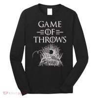 Great Game Of Throws Cornhole Bean Bag Toss Long Sleeve Shirt thumb 0