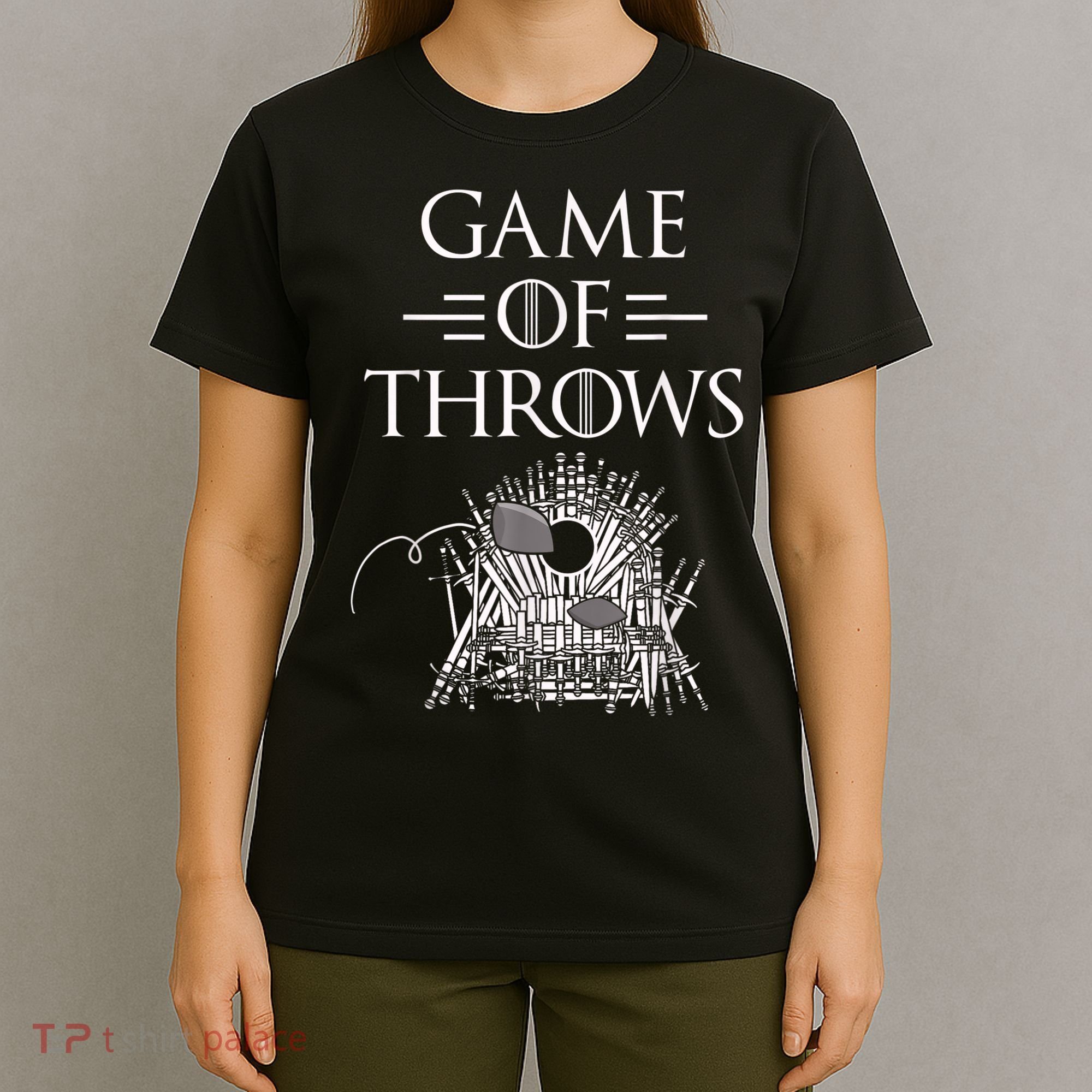 Great Game Of Throws Cornhole Bean Bag Toss T-Shirt