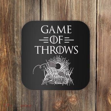 Great Game Of Throws Cornhole Bean Bag Toss Coaster