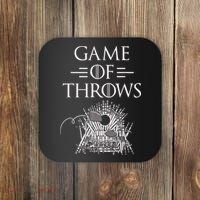 Great Game Of Throws Cornhole Bean Bag Toss Coaster thumb 0
