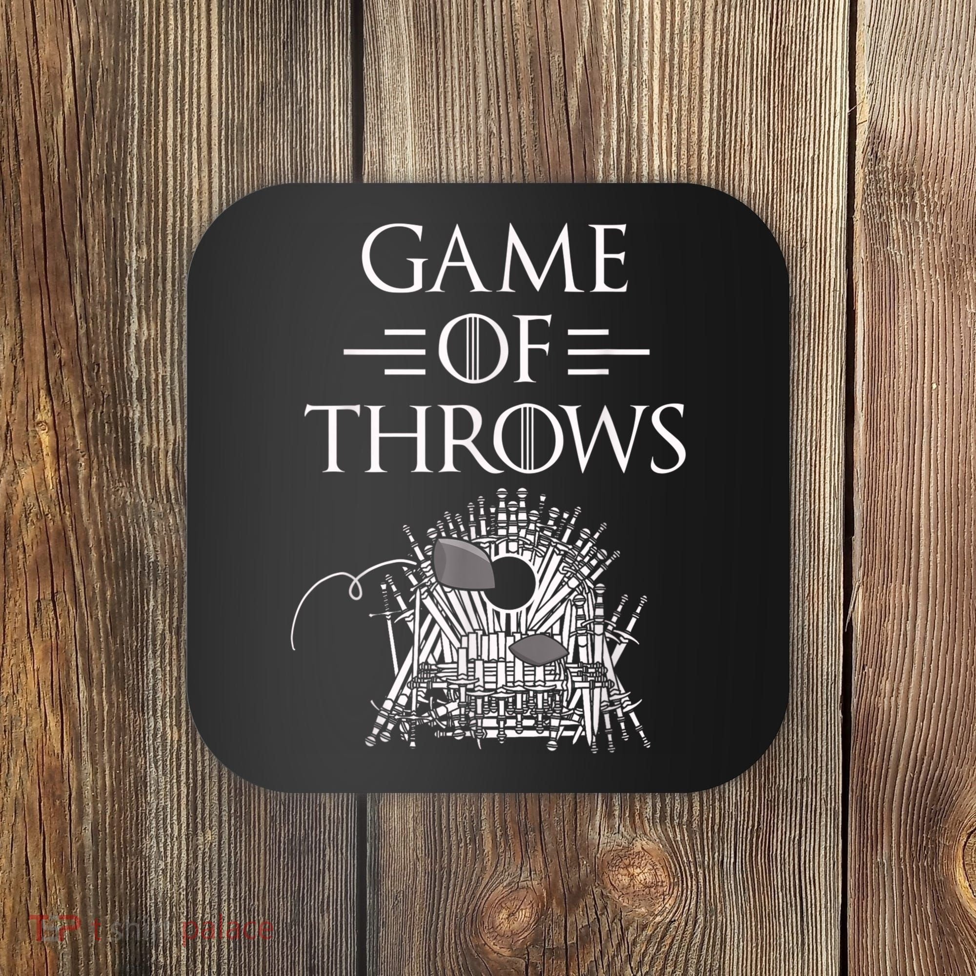 Great Game Of Throws Cornhole Bean Bag Toss Coaster
