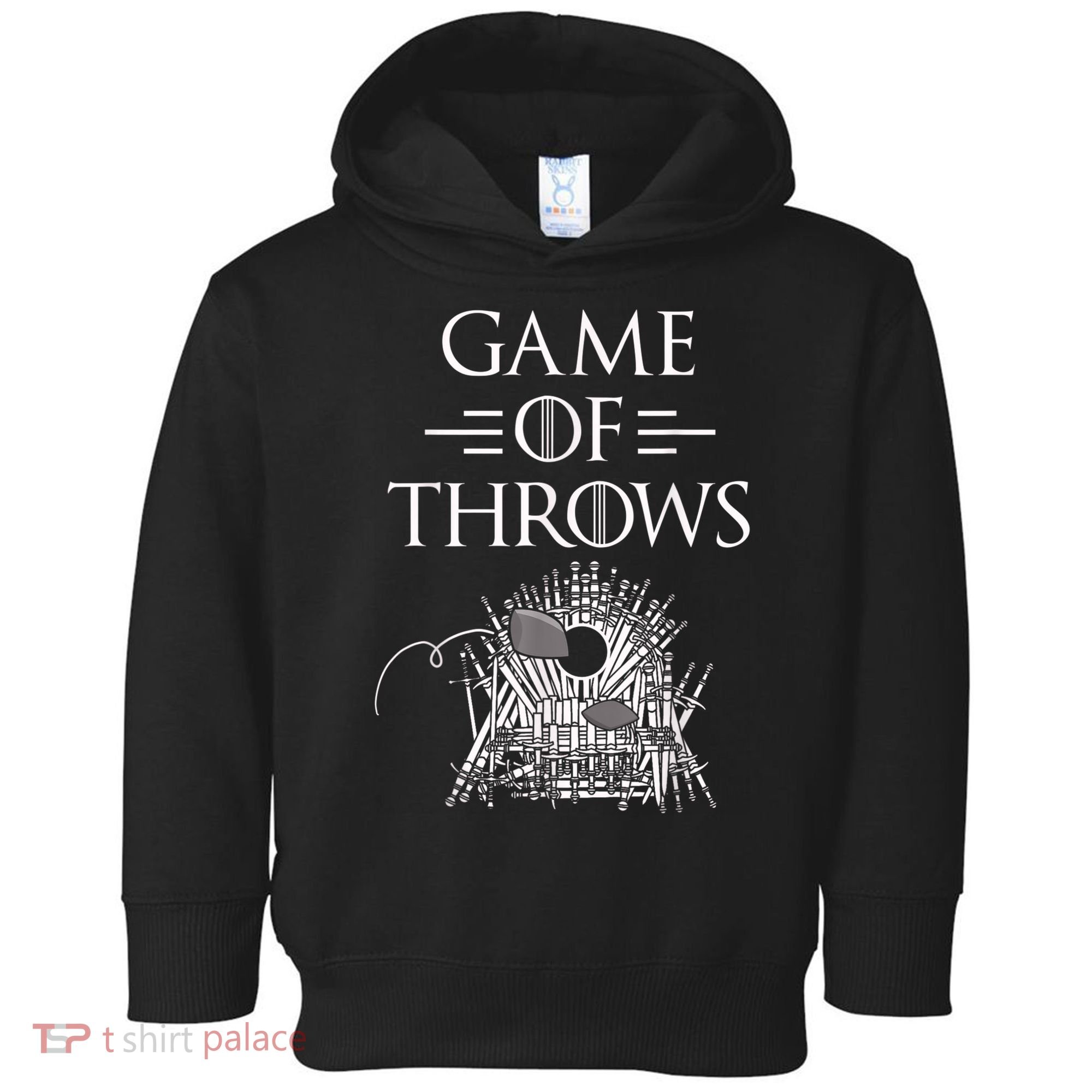 Great Game Of Throws Cornhole Bean Bag Toss Toddler Hoodie