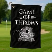 Great Game Of Throws Cornhole Bean Bag Toss Golf Towel thumb 1