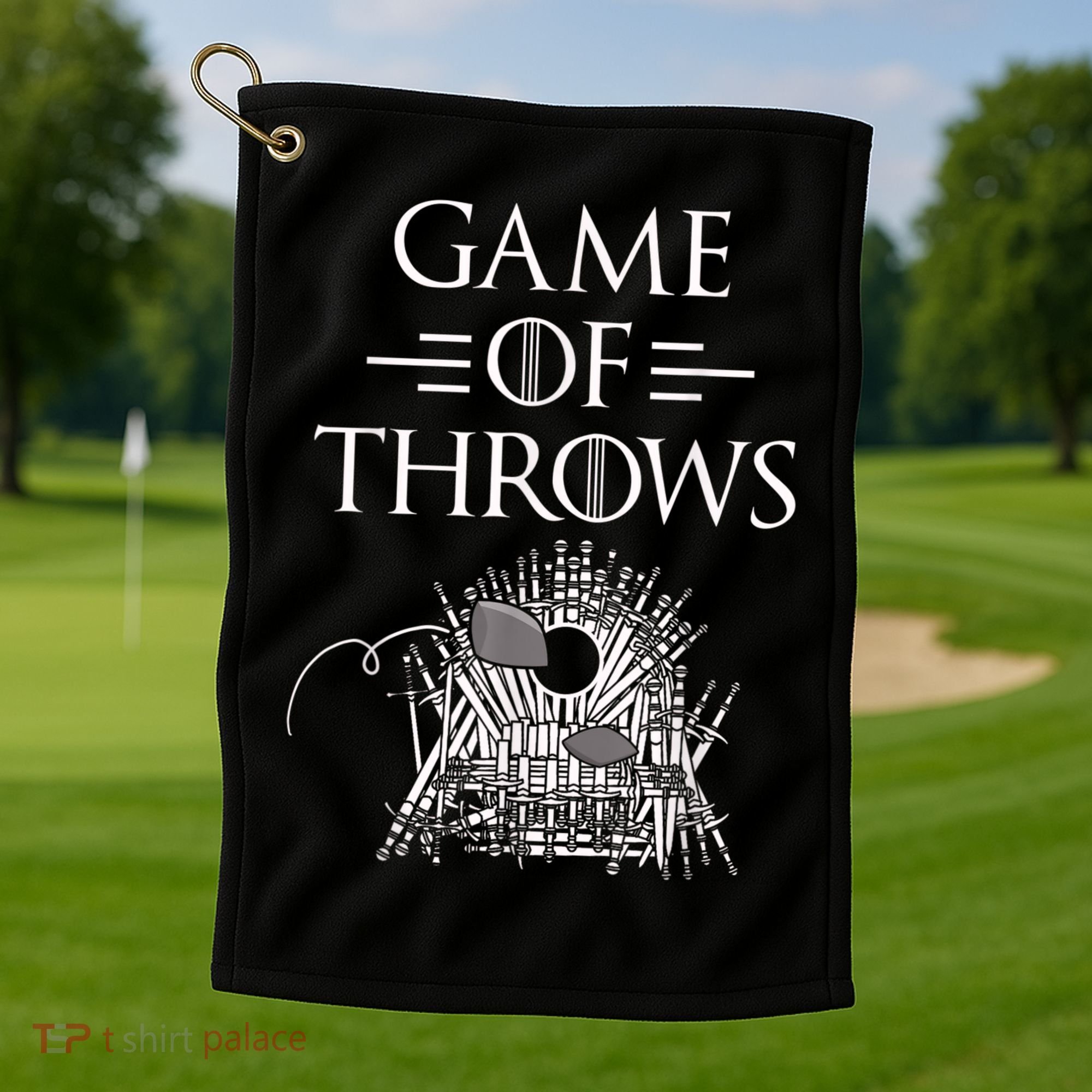 Great Game Of Throws Cornhole Bean Bag Toss Golf Towel