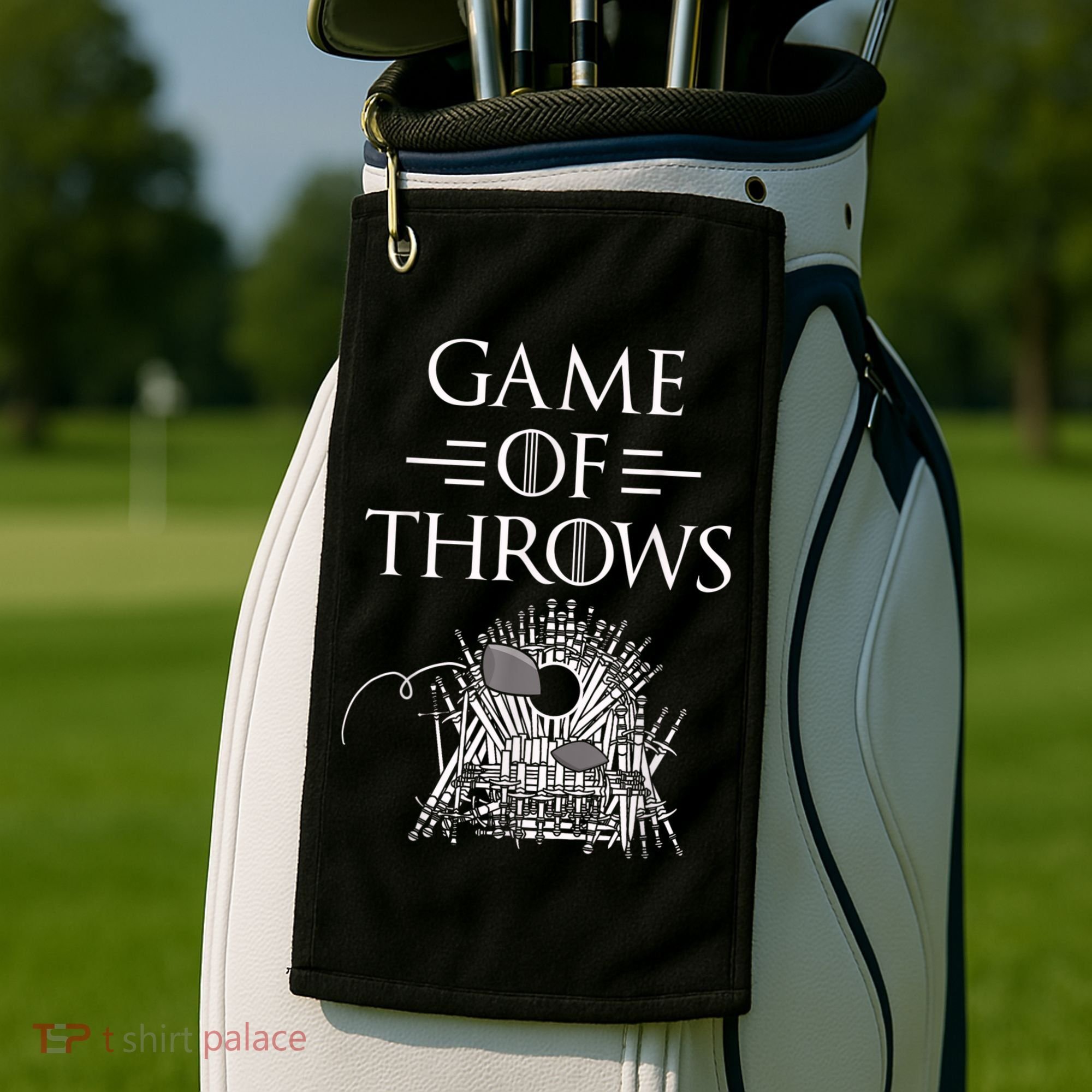 Great Game Of Throws Cornhole Bean Bag Toss Golf Towel