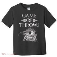 Great Game Of Throws Cornhole Bean Bag Toss Toddler T-Shirt thumb 0