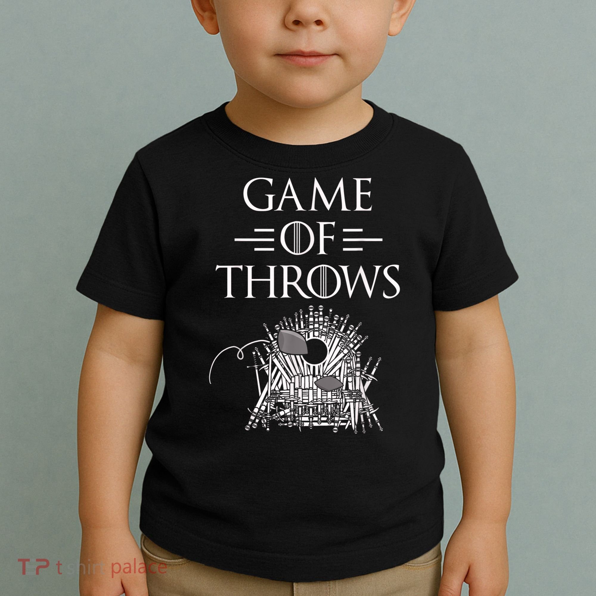 Great Game Of Throws Cornhole Bean Bag Toss Toddler T-Shirt