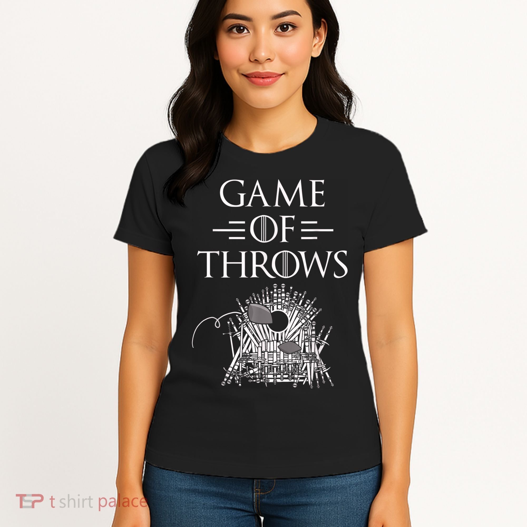 Great Game Of Throws Cornhole Bean Bag Toss Women's T-Shirt