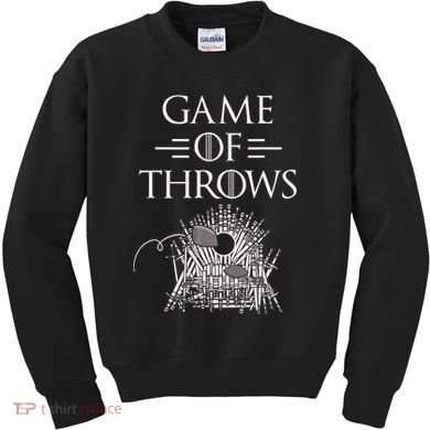Great Game Of Throws Cornhole Bean Bag Toss Kids Sweatshirt