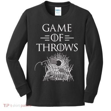 Great Game Of Throws Cornhole Bean Bag Toss Kids Long Sleeve Shirt
