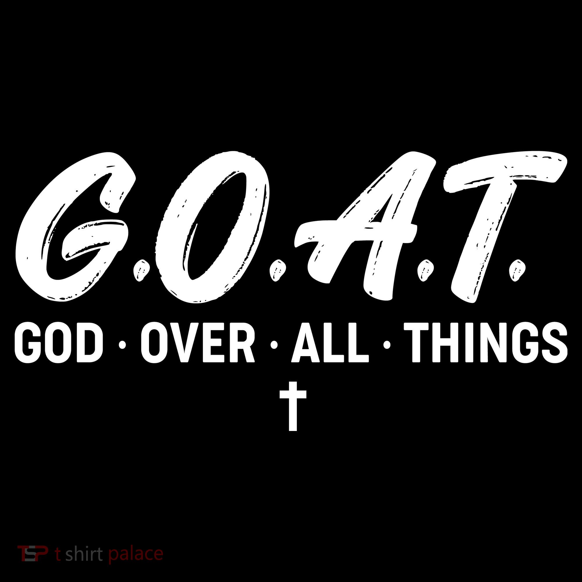 GOAT God Over All Things Doggie Tank