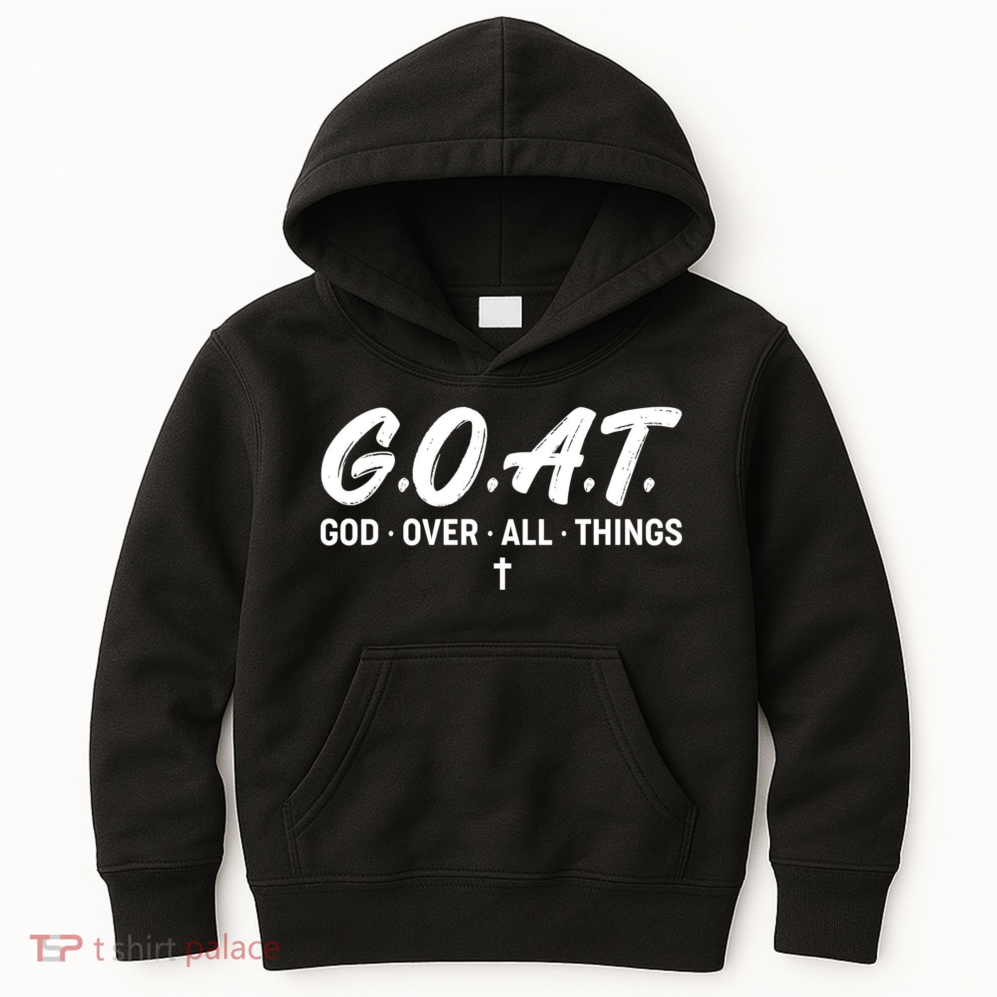 GOAT God Over All Things Kids Hoodie