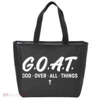 GOAT God Over All Things Tote Bag thumb 0