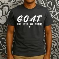 GOAT God Over All Things T-Shirt thumb 3