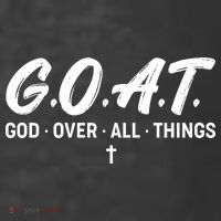 GOAT God Over All Things Women's Hoodie thumb 2