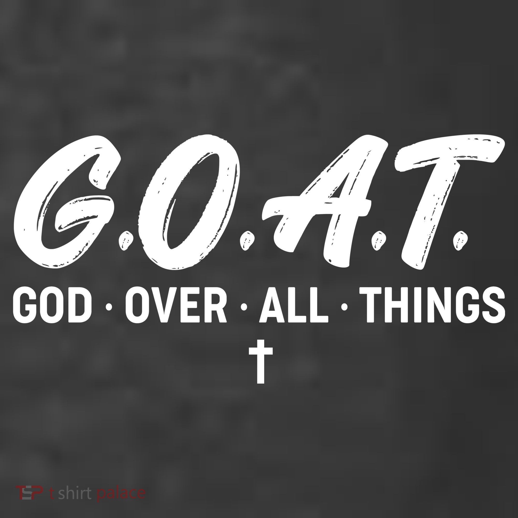 GOAT God Over All Things Kids T-Shirt