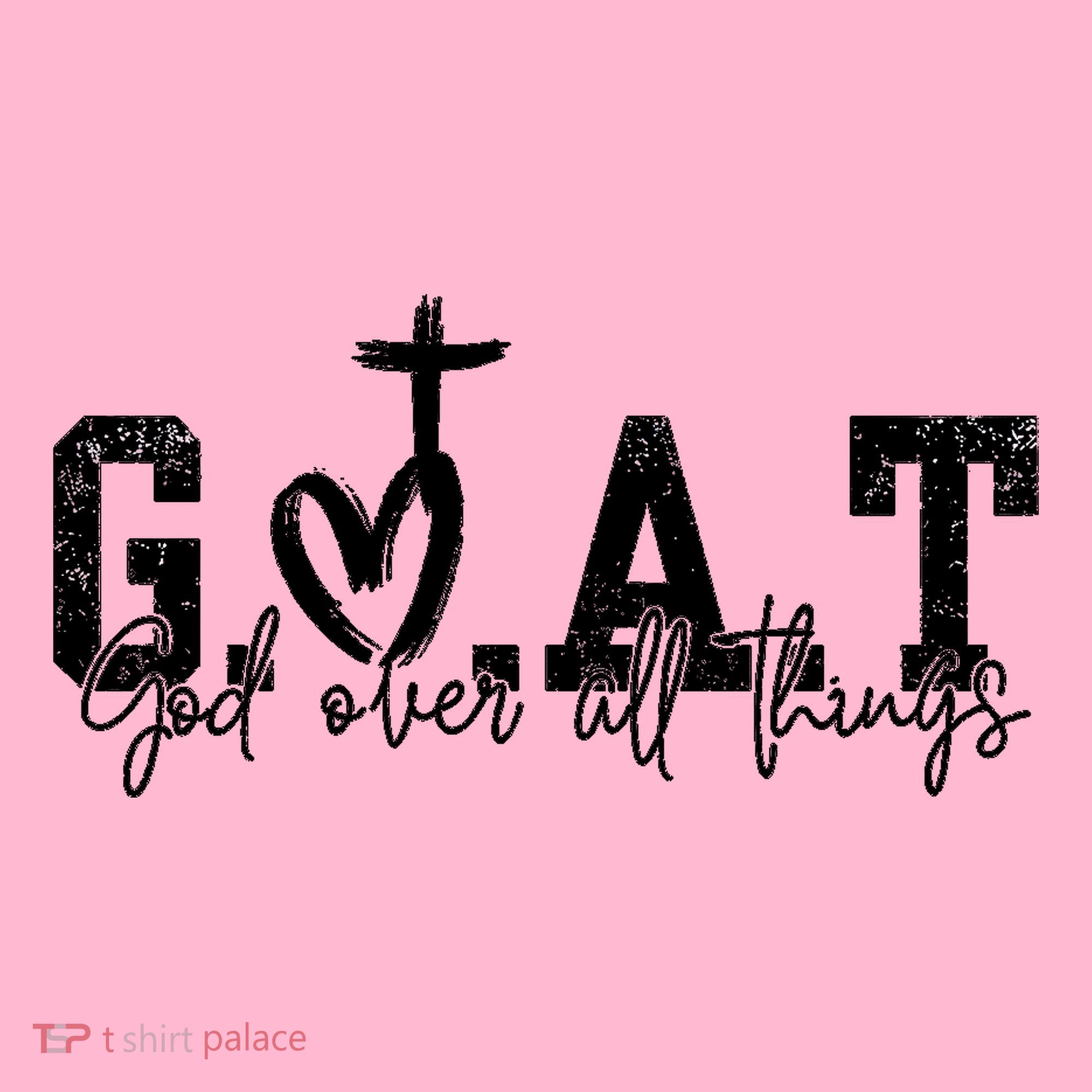 Goat God Over All Things Coaster