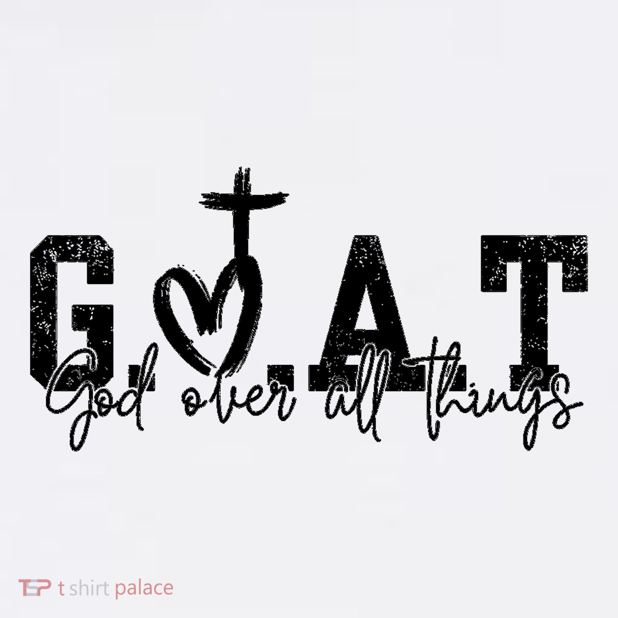 Goat God Over All Things USA-Made Doggie Bandana