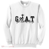 Goat God Over All Things Sweatshirt thumb 0