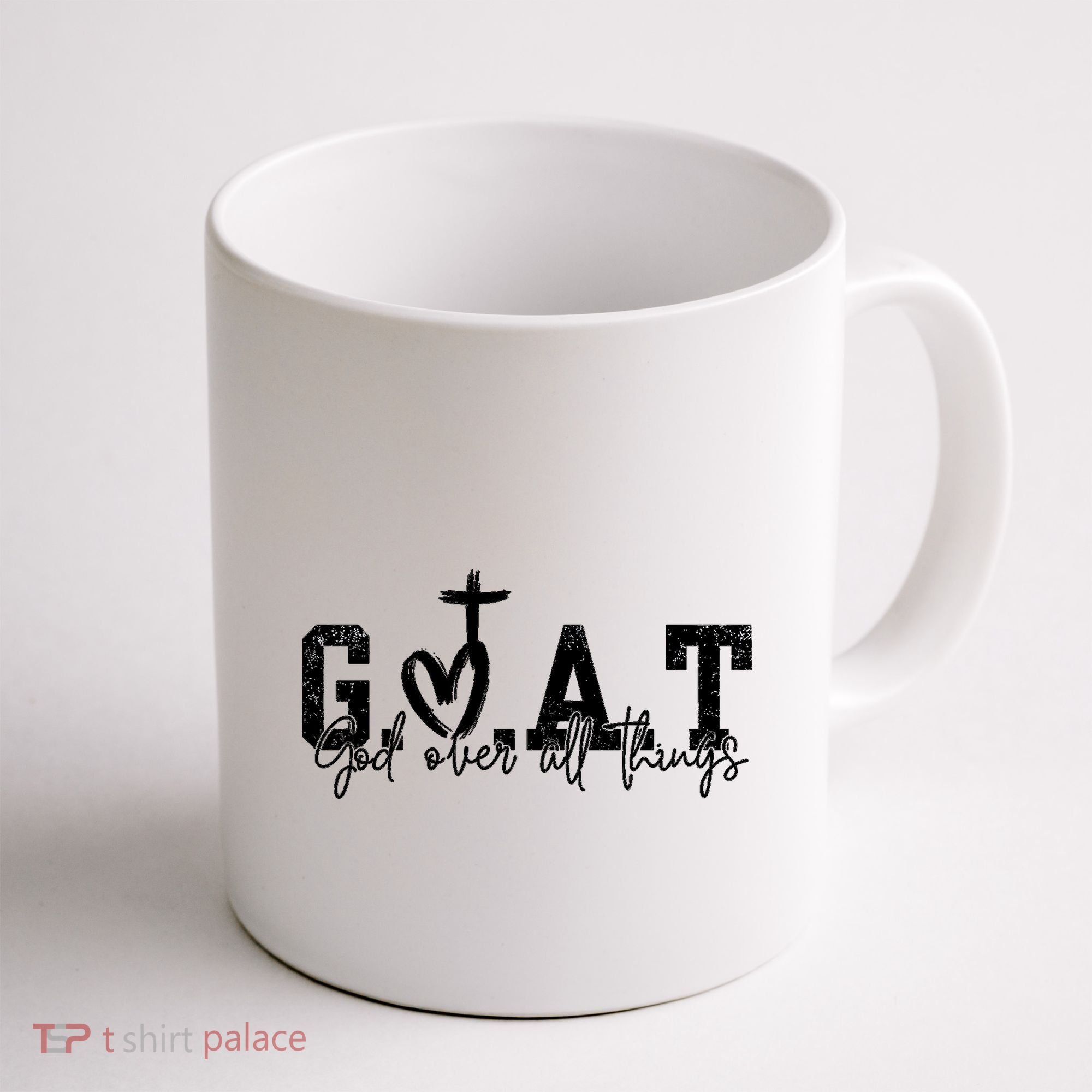 Goat God Over All Things Coffee Mug