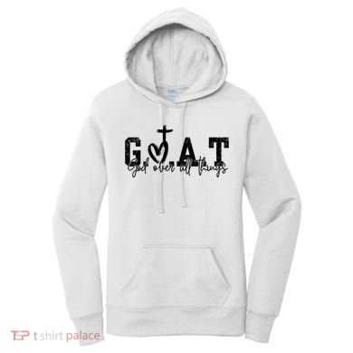Goat God Over All Things Women's Hoodie