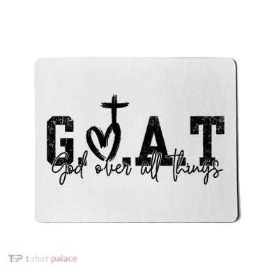 Goat God Over All Things Mousepad