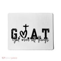 Goat God Over All Things Mousepad thumb 0