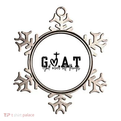 Goat God Over All Things Ornament