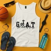 Goat God Over All Things Tank Top thumb 4