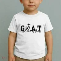 Goat God Over All Things Toddler T-Shirt thumb 2