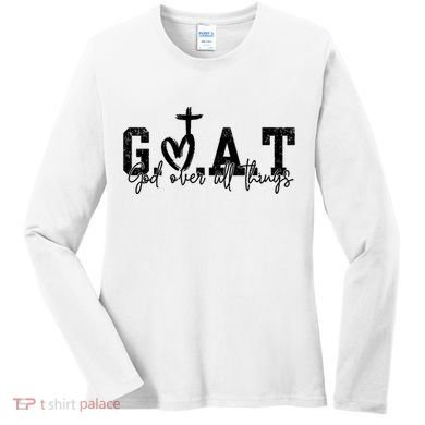 Goat God Over All Things Women's Long Sleeve Shirt