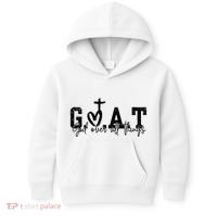 Goat God Over All Things Kids Hoodie thumb 0