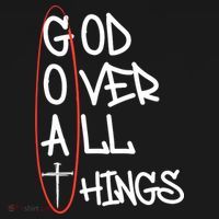 Goat God Over All Things Faith Christian Baby Bodysuit thumb 2