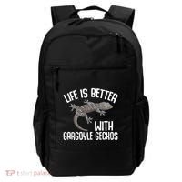 Gargoyle Gecko Owner Lizard Keeping Reptile Keeper Cool Gift Backpack thumb 0