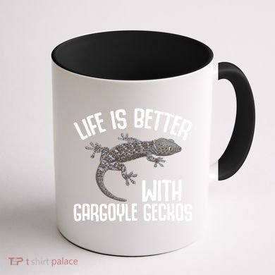Gargoyle Gecko Owner Lizard Keeping Reptile Keeper Cool Gift Coffee Mug back