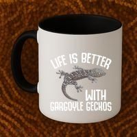 Gargoyle Gecko Owner Lizard Keeping Reptile Keeper Cool Gift Coffee Mug thumb 2