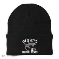 Gargoyle Gecko Owner Lizard Keeping Reptile Keeper Cool Gift Beanie thumb 0